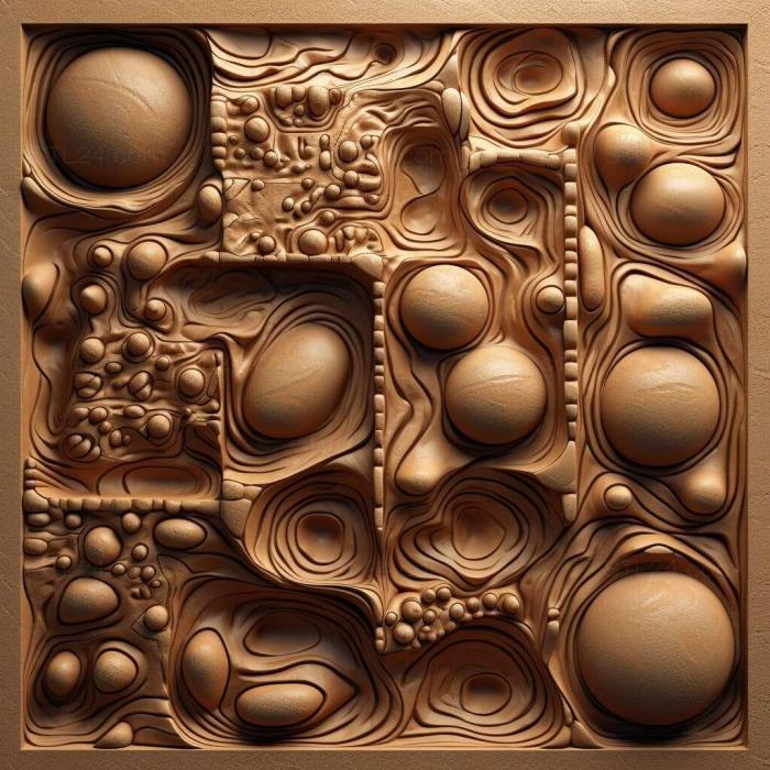 Patterns and decorations (stl cells 1, PATTERN_977) 3D models for cnc